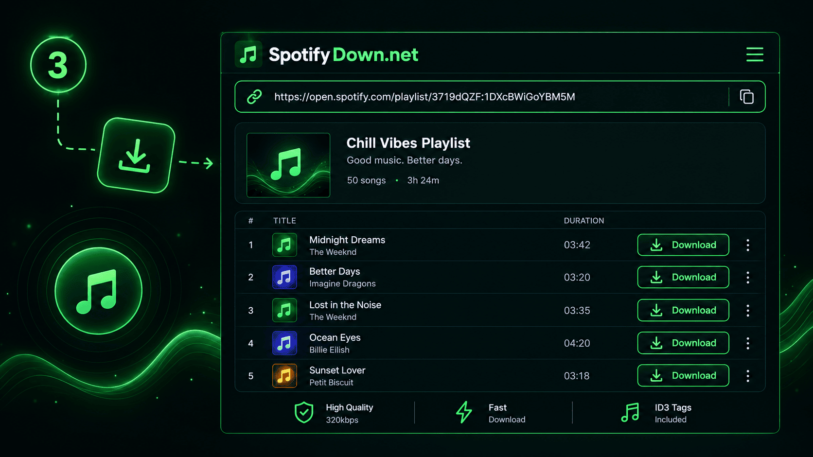 Start the Download